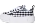 Детские кеды Converse Cruise Checkered с клетчатым принтом на платформе