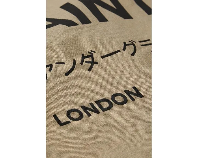 Сумка AllSaints Undrground Acid Tote с принтом