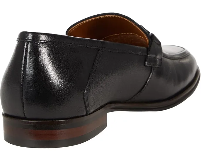 Лоферы Steve Madden Aahron из натуральной кожи с металлической пряжкой
