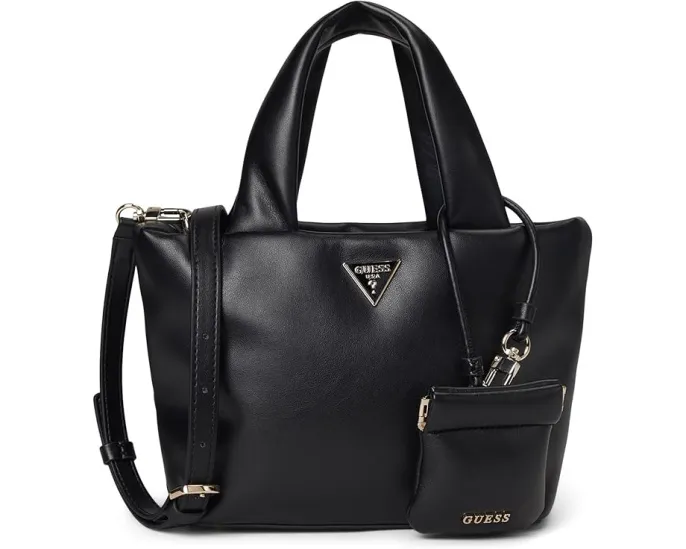 Мини-сумка GUESS Sunetra с ручками и съемным ремнем через плечо