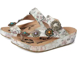 Сандалии Blissbloom на платформе с цветочным декором L'Artiste by Spring Step