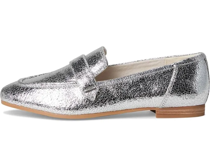 Лоферы TOMS Lynette из кожи с квадратным носком и ремешком