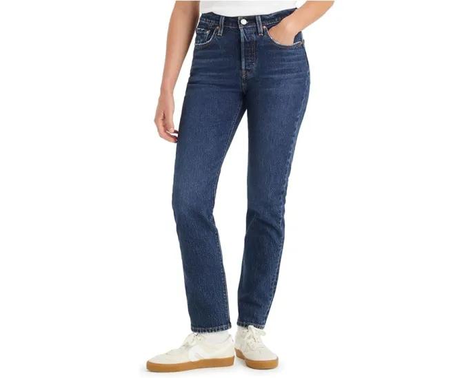 Джинсы Levi's® 501 с высокой посадкой и прямым расслабленным кроем