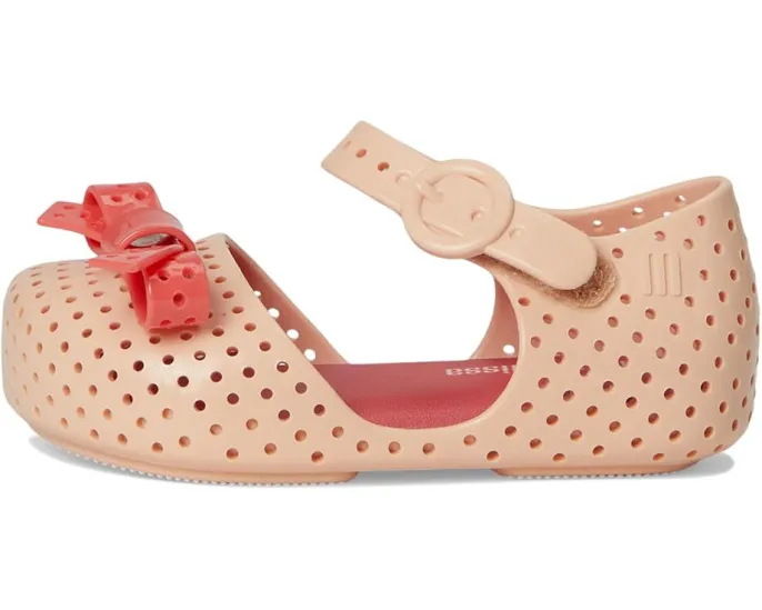 Mini Melissa балетки Furadinha Pop для детей с перфорацией и стелькой Grenflex