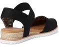 Сандалии BOBS from SKECHERS Desert Kiss Sun Shining на джутовой подошве
