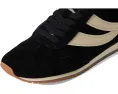 Кроссовки Vince Oasis Runner-W на шнуровке из мягкой кожи с контрастными деталями
