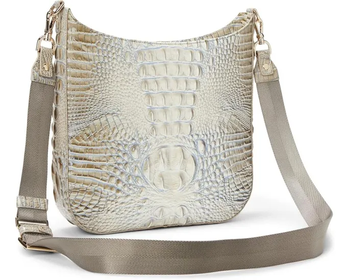 Брамин Кроссбоди Leia с ремешком-сеткой и замком на клапане