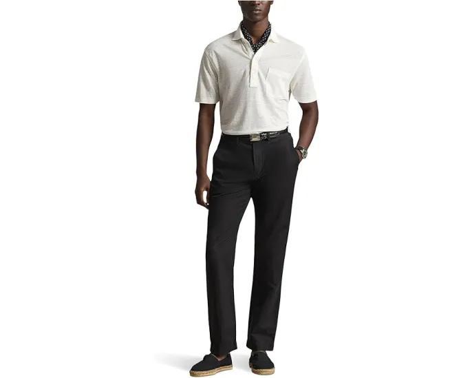 Штаны классического кроя Bedford из льна с хлопком Polo Ralph Lauren