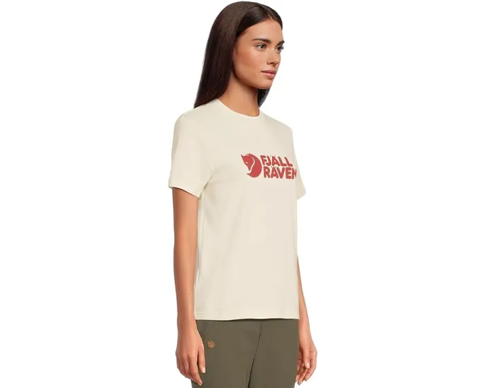 Футболка Fjällräven Logo Tee с логотипом из хлопка и полиэстера