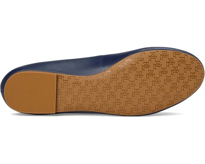 Балетки Lauren Ralph Lauren Jayna из мягкой кожи с бантом