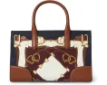 Lauren Ralph Lauren сумка тоут Belting-Print Small Devyn с ремнем