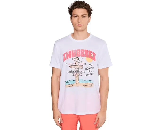Футболка The Fork In The Road Chubbies с круглым вырезом