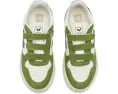 Детские кроссовки VEJA Small V-10 из экологичной кожи с застежками на липучках