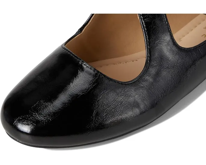 Балетки Ivanna с ремешками и пряжкой на удобном каблуке Journee Collection