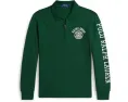 Поло Polo Ralph Lauren Kids из хлопковой сетки с логотипом для детей старшего возраста