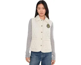 Жилет Lauren Ralph Lauren Crested с водоотталкивающим покрытием и нашивкой