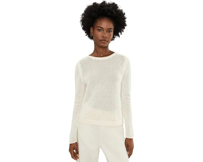 Джемпер Breezeway Mesh от NIC+ZOE из сетчатого трикотажа