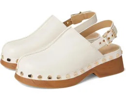 Сабо Esra Clog на деревянной платформе