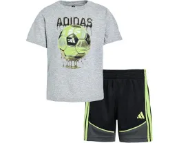 Детский комплект adidas с цветными блоками для малышей