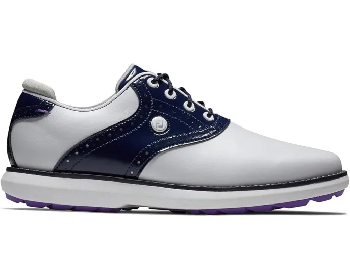 FootJoy бесшиповые гольф-туфли Traditions с амортизацией и подошвой VersaTrax