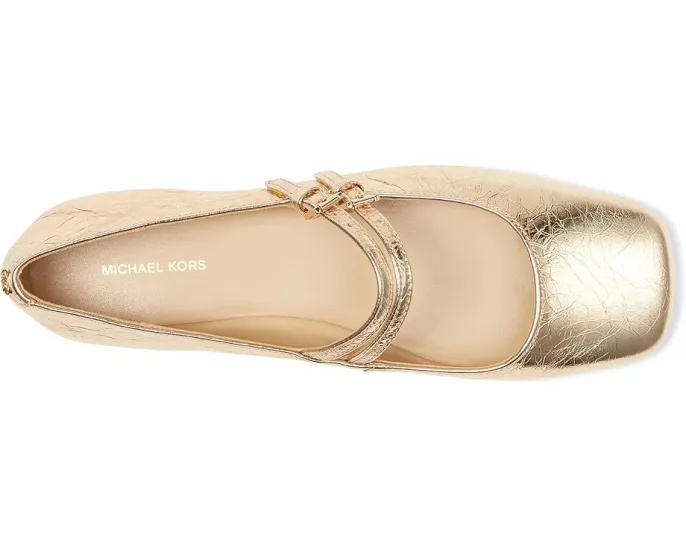 MICHAEL Michael Kors балетки Matilda Flex Ballet с квадратным носком и двойной перемычкой