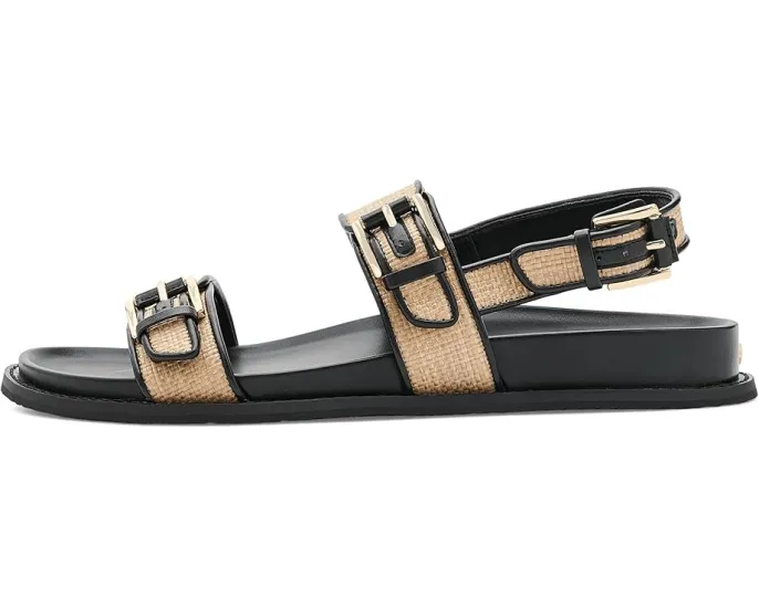 MICHAEL Michael Kors босоножки Nia Flat Sandals с формованной стелькой и пробковой подошвой
