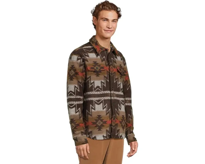 Куртка Faherty Doug Good Feather с флисовой подкладкой в стиле винтажных CPO