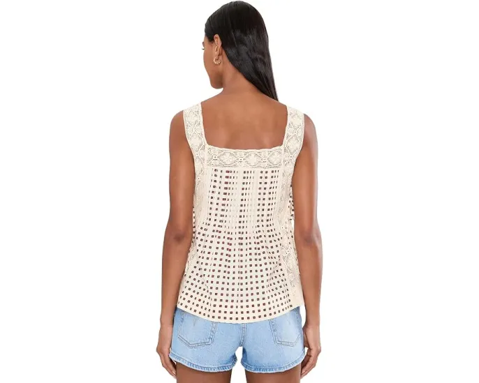 Топ Madewell Allie с квадратным вырезом и кружевом