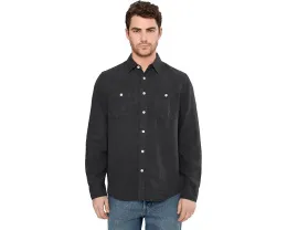 Рубашка Faherty The Tried And True Chambray Workshirt из смеси TENCEL и льна