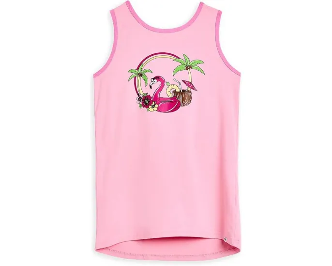 Топ Appaman Kids Hazel с графическим принтом и асимметричным подолом