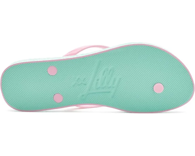 Шлепанцы Lilly Pulitzer Pool с принтом
