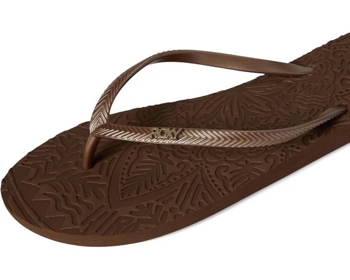 Шлепанцы Roxy Antilles II с резиновой стелькой