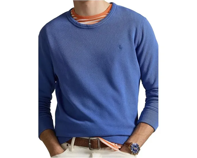 Свитшот Polo Ralph Lauren French Terry из футера с круглым вырезом