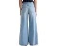AG Jeans Джинсы Posey с завышенной талией и суперширокими штанинами в цвете Allusion