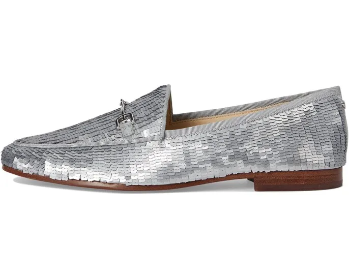 Лоферы Loraine Glamour с пайетками и отделкой галуном Sam Edelman