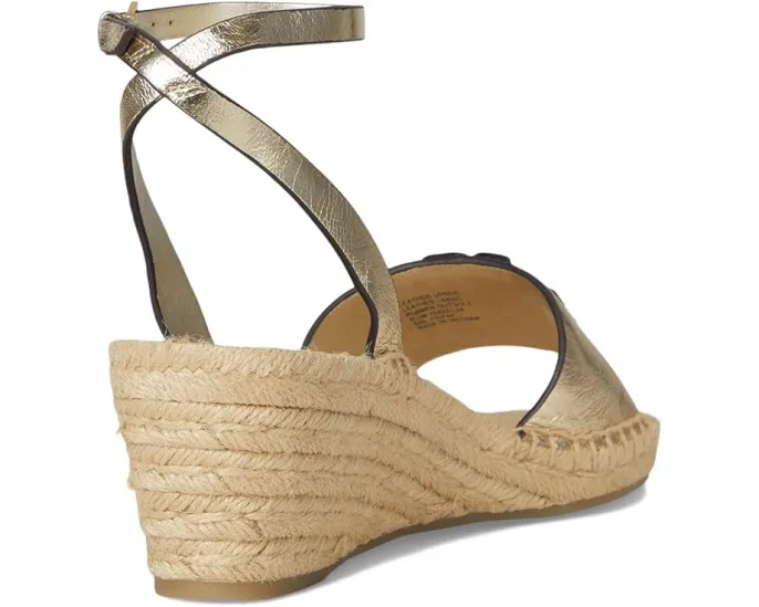 Эспадрильи Tory Burch Ines Wedge Espadrille 50Mm на танкетке с ремешком на щиколотке