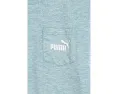 Детский комплект Puma из сетчатой футболки и флисовых шорт