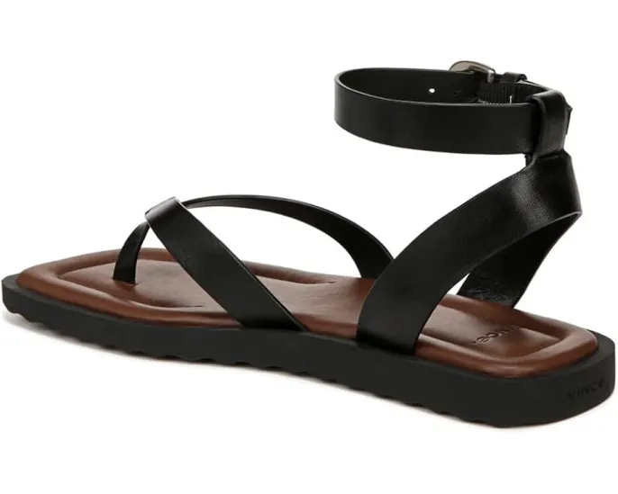 Сандалии Vince Samuela Ankle Strap с квадратным носком и регулируемой пряжкой