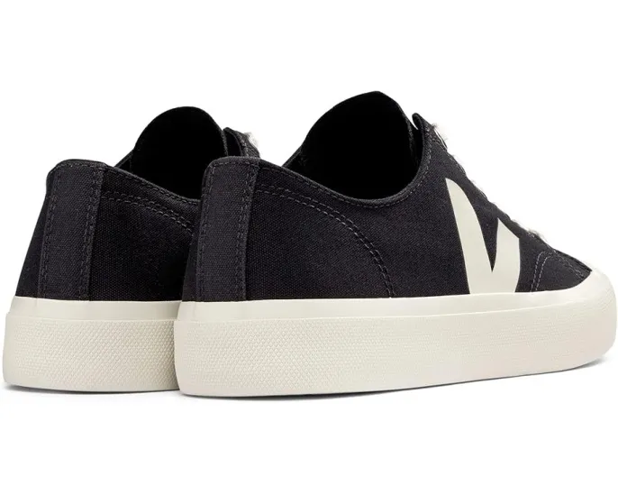 VEJA Wata II Low кроссовки из хлопка с контрастным логотипом