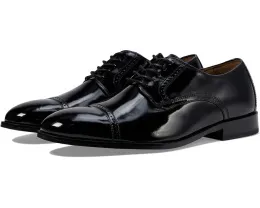 Оксфорды Johnston & Murphy Bradford Dress Cap Toe с броукингом и кожаной подошвой