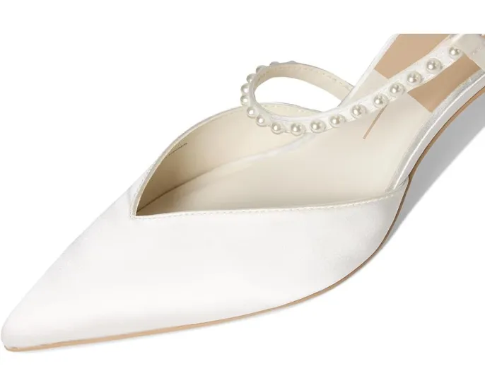 Туфли Kamra Pearl Mid на шпильке с жемчужным декором Dolce Vita