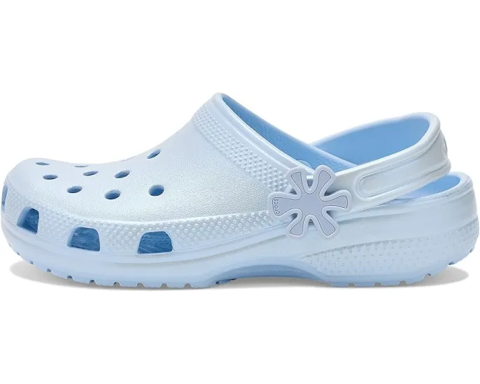 Кроксы Crocs Kids Classic Pearl Shine Clogs с материалом Croslite