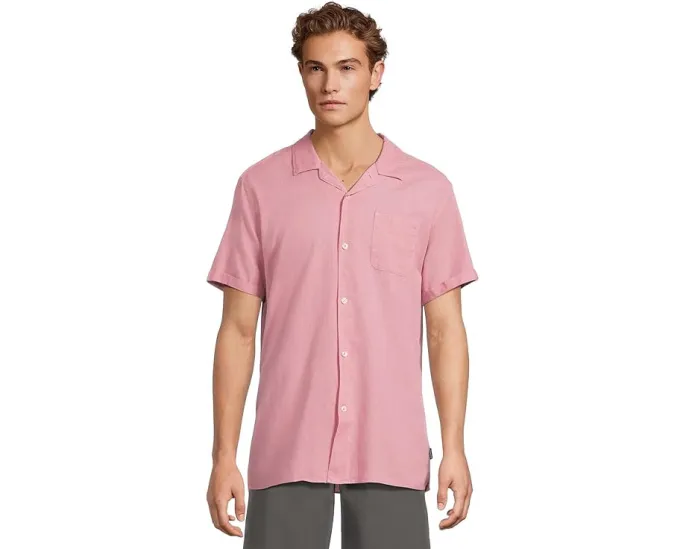 Garment Dyed Nelson Short Sleeve Regular Fit Shirt