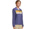 Пуховик L.L.Bean Mountain Classic с цветными блоками и застежкой на молнии