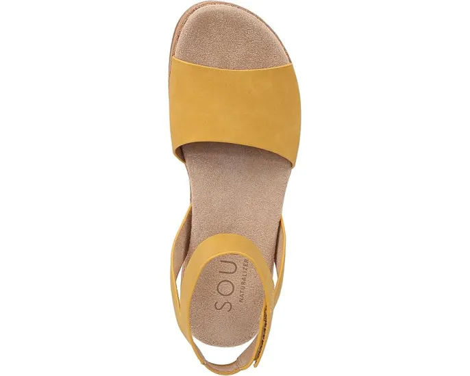 Сандалии Deara на платформе с ремешком и технологией SoulContour