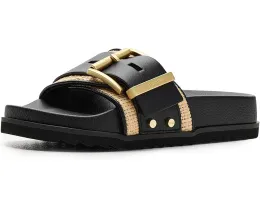 Сандалии Ellie Raffia Slider с ремешком под рафию и пряжкой