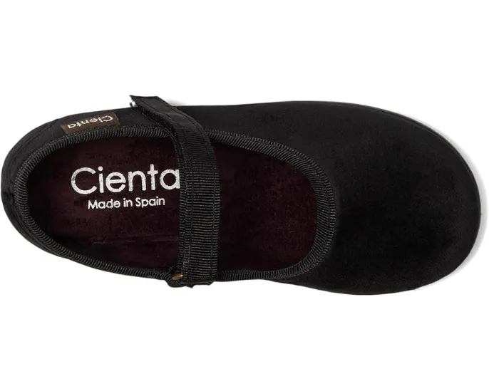Детские туфли Cienta Kids Shoes 400075 из бархата на липучке