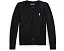 Детский кардиган Polo Ralph Lauren Kids с мелкой резинкой и металлическим эффектом