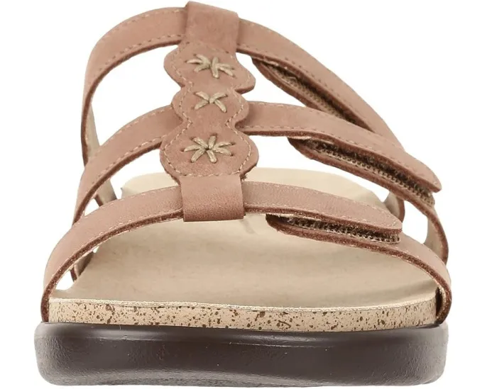 Сандалии SAS Naples с регулируемыми ремешками и стелькой из суперзамши