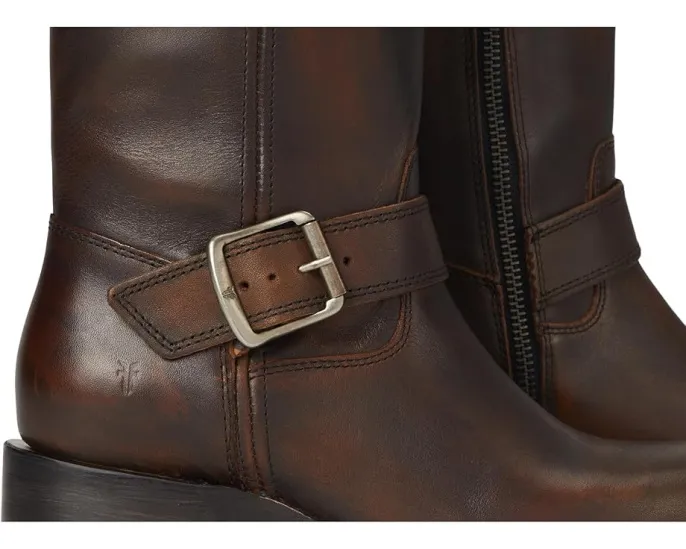 Ботинки Frye Campus Buckle с ремнями и рантом Goodyear